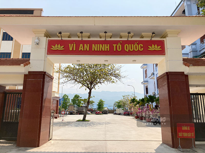 Headquarters of the Traffic Police Department, Dien Bien Provincial Police. Photo: Quang Dat