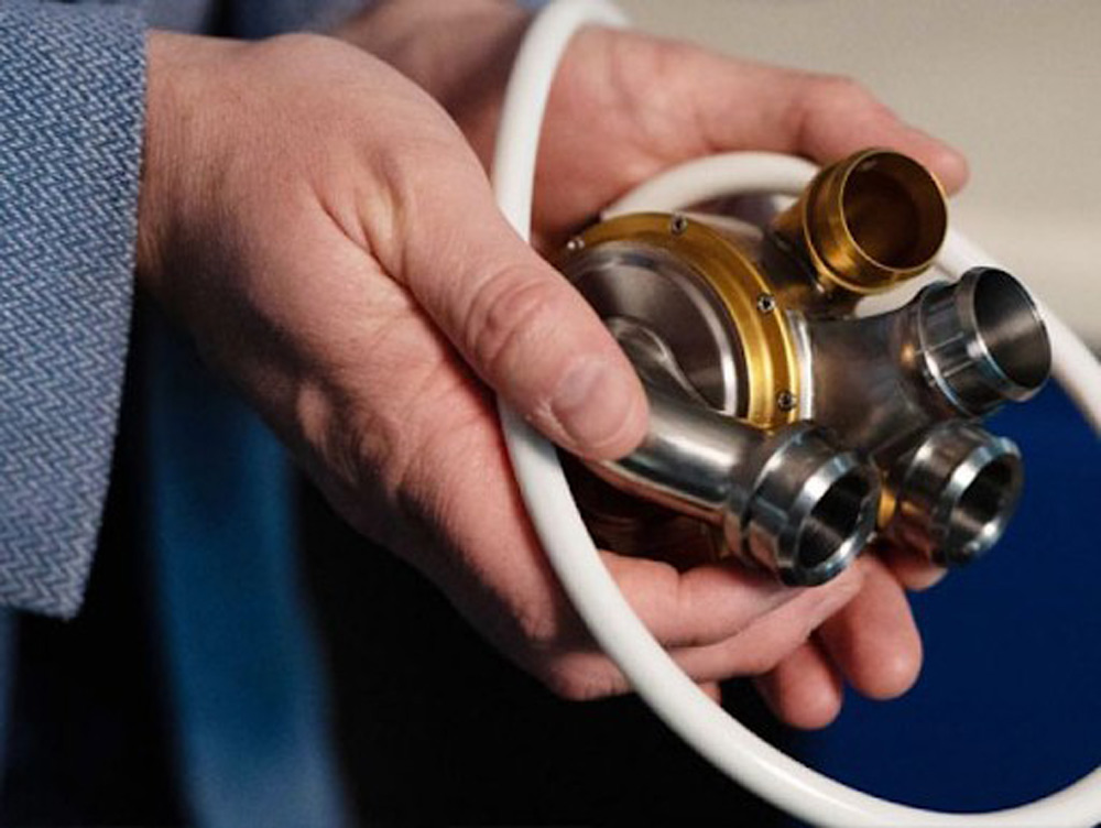 The entire artificial heart of BiVACOR. Photo: Provided by the enterprise