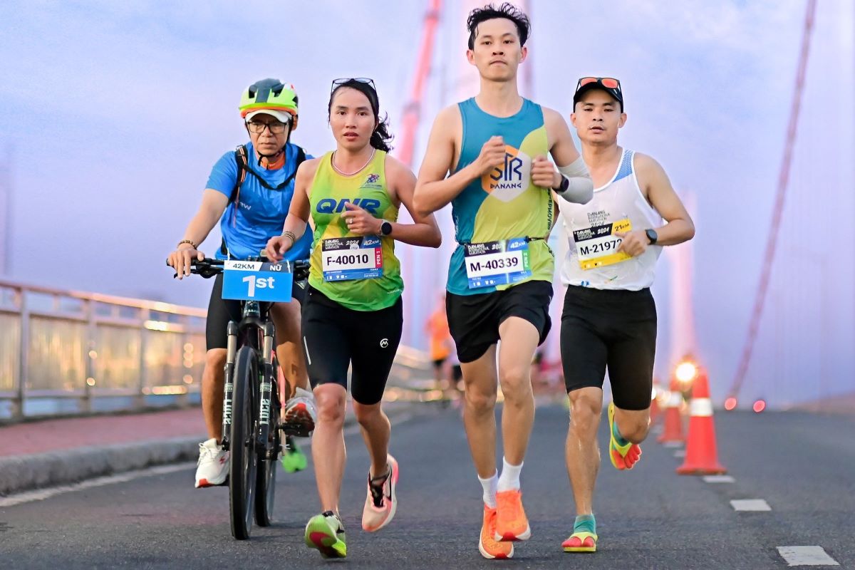 Danang International Marathon is an international race, attracting thousands of domestic and international athletes each year. Photo: Xuan Nhi - pulse active