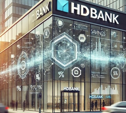 Update HDBank interest rates. Graphics by AI: Duc Van