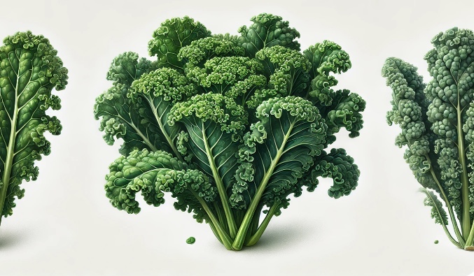 How to eat kale to effectively lose weight. Graphics: Huong Giang