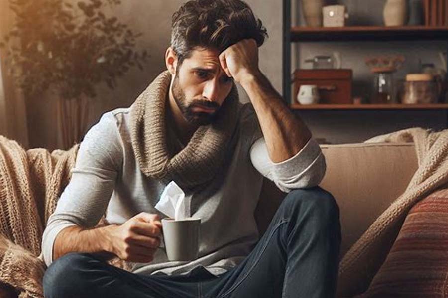 nasal congestion can cause headaches and dizziness. Photo: Ai - Thien Nhan