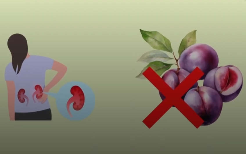 In the following situation, absolutely do not eat plums