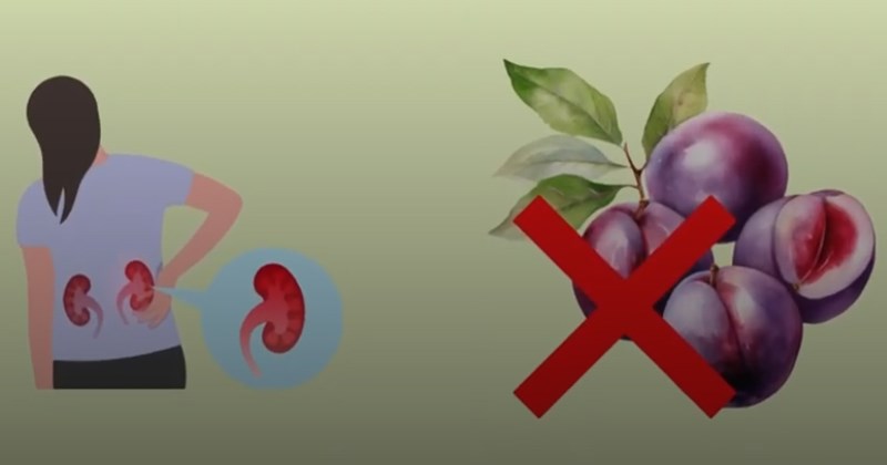 In the following situation, absolutely do not eat plums