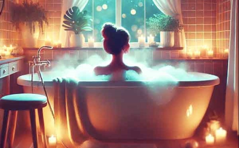 Water temperature and showering method affect life expectancy. Photo AI