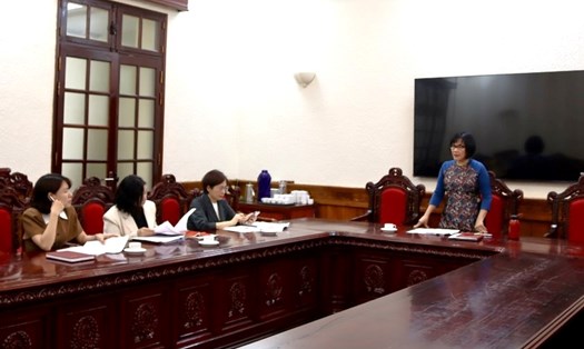 Bộ Tư pháp họp triển khai nhiệm vụ sửa đổi, bổ sung Hiến pháp 2013. Ảnh: Bộ Tư pháp