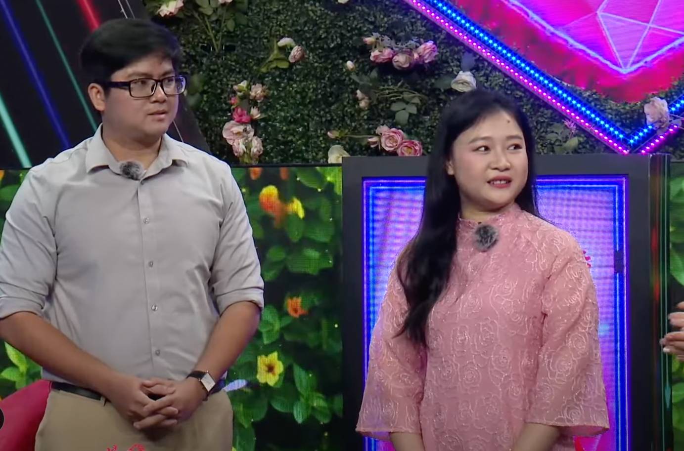 The couple at "You want to date". Photo: MCV.