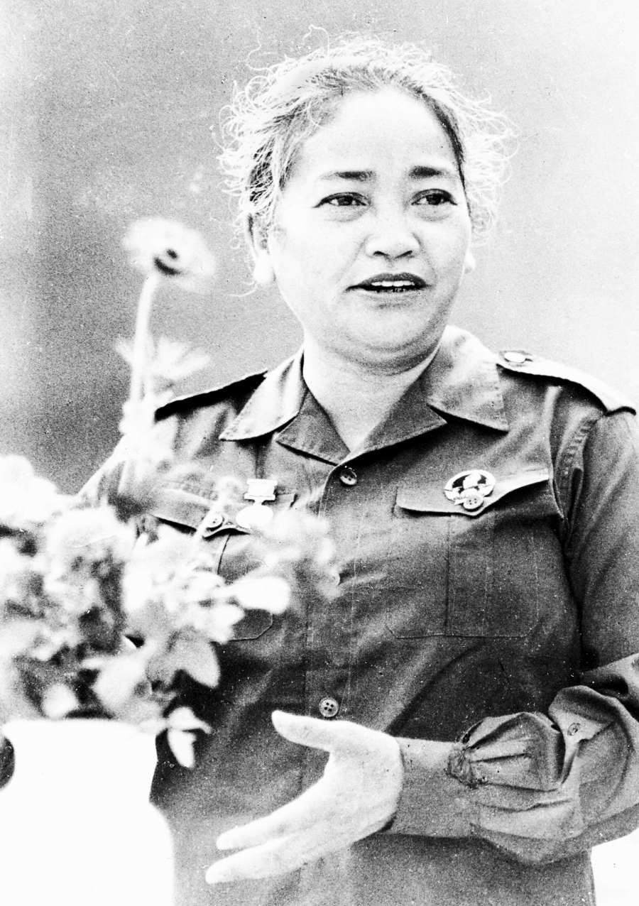 Nu tuong Nguyen Thi Dinh. Anh tu lieu