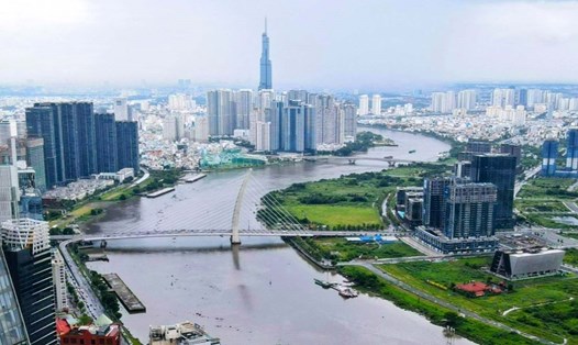 TPHCM sẽ làm trước đoạn đường ven sông Sài Gòn từ cầu Ba Son đến cầu Sài Gòn.  Ảnh: Anh Tú