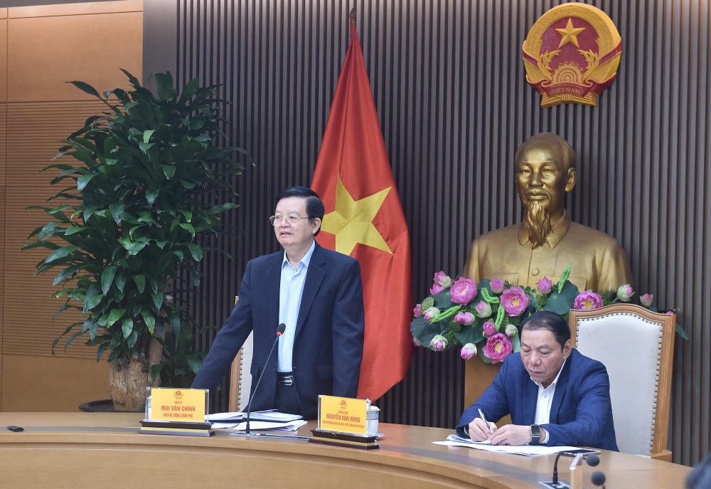 Deputy Prime Minister Mai Van Chinh emphasized the need for innovation in thinking, breakthroughs, and space for cultural and press development. Photo: VGP