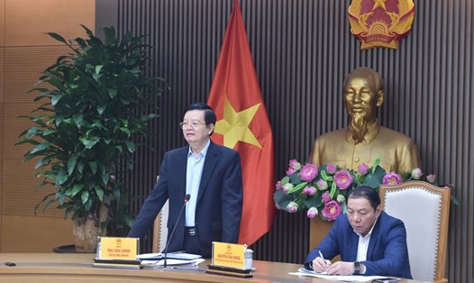 Phó Thủ tướng Chính phủ Mai Văn Chính nhấn mạnh yêu cầu đổi mới tư duy, đột phá, kiến tạo không gian phát triển văn hóa, báo chí. Ảnh: VGP