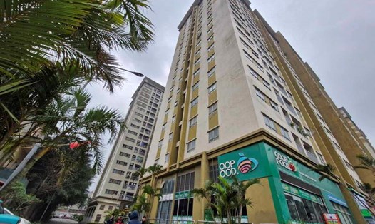 Một góc khu nhà ở xã hội Phú Lãm (quận Hà Đông, Hà Nội). Ảnh: Thu Giang