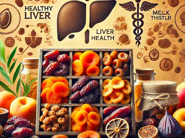 La fruta seca contiene muchas buenas sustancias para el higado. Foto: Ai