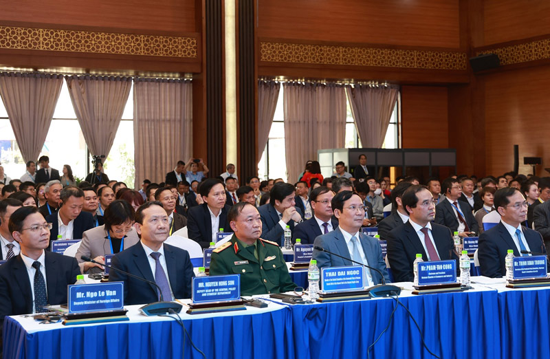 The meeting brought many potential for cooperation and investment in Lao Cai province. Photo: Manh Dung
