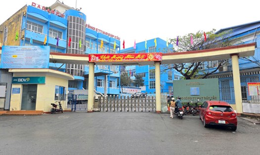 Trụ sở công ty may Đáp Cầu tại TP Bắc Ninh (tỉnh Bắc Ninh). Ảnh: Vân Trường