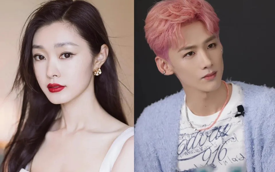 The couple Tong Giat and Bach Kinh Dinh. Photo: VieON, provided by FPT channel.