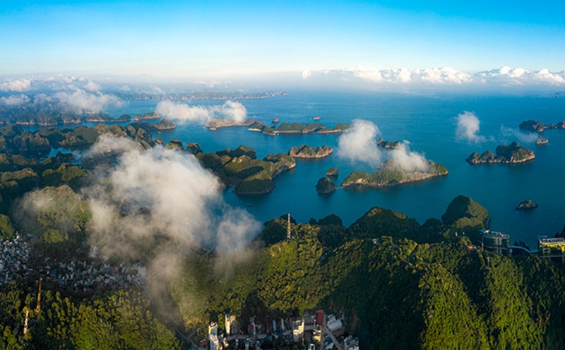 Hai Phong's Cat Ba archipelago is recognized as a World Natural Heritage. Photo: Hai Phong Portal