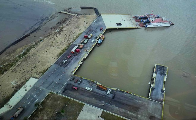 The project to renovate and expand Dong Bai and Cai Vieng ferry terminals has been supplemented by Hai Phong City with a medium-term capital of more than 96 billion VND. Photo: Hai Phong Portal