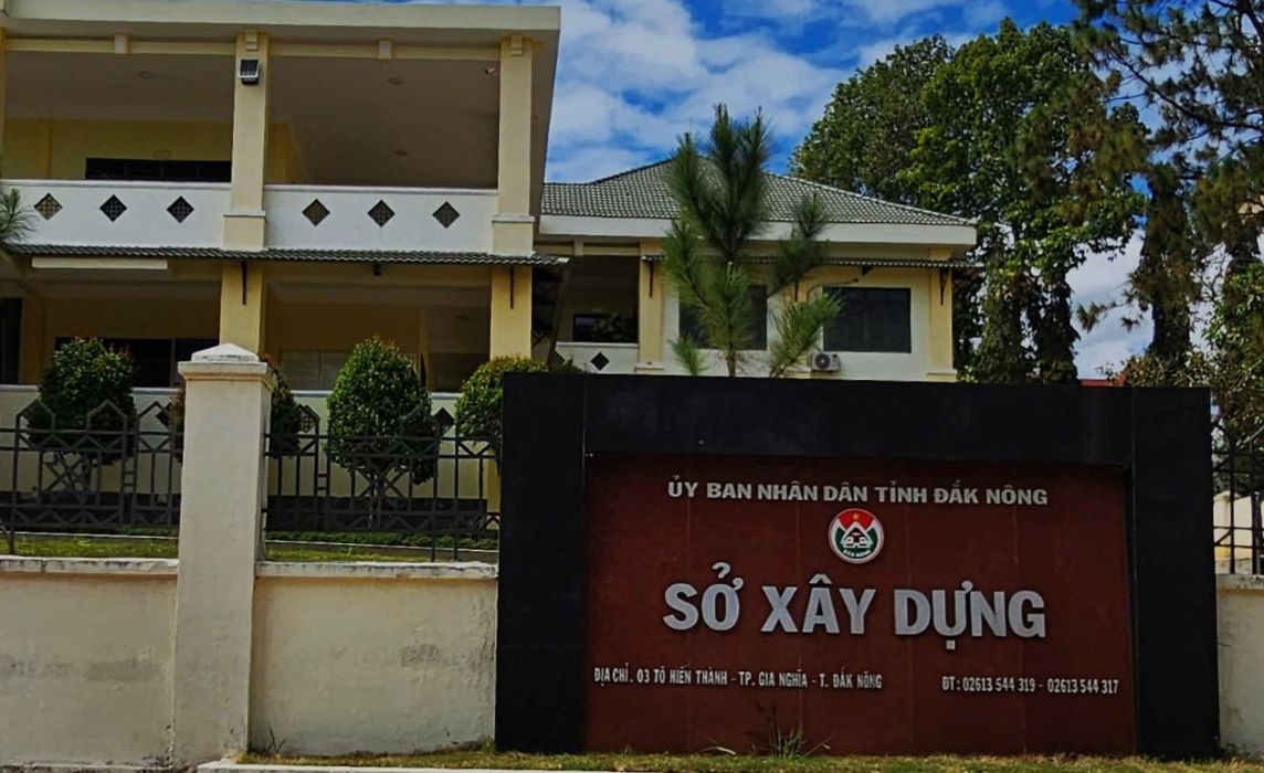 The inspection team will work with the Dak Nong Department of Construction. Photo: Thanh Quynh