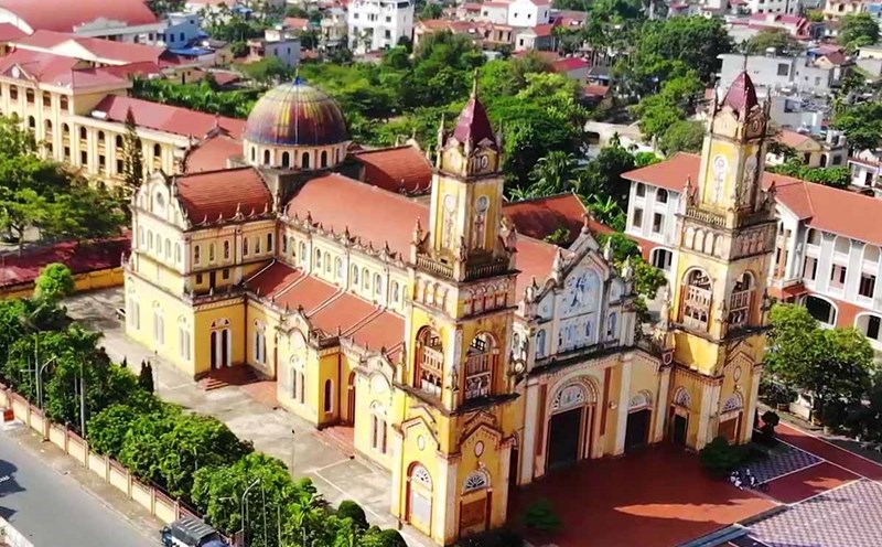 Thanh Quan Phuong Temple (Yen Dinh Town, Hai Hau District, Nam Dinh Province). Photo: Ha Vi