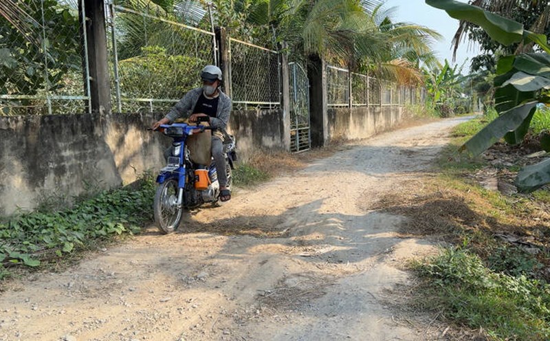 By 2030, the degraded road will be completely repaired. Photo: Hoang Loc