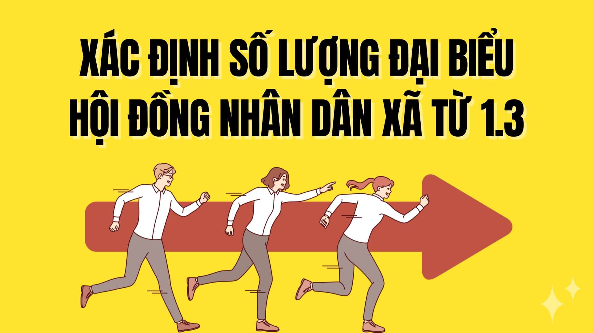 The principle of determining the number of People's Council members of the commune is based on the Law on Organization of Local Government effective from March 1, 2025. Graphics: Tra My