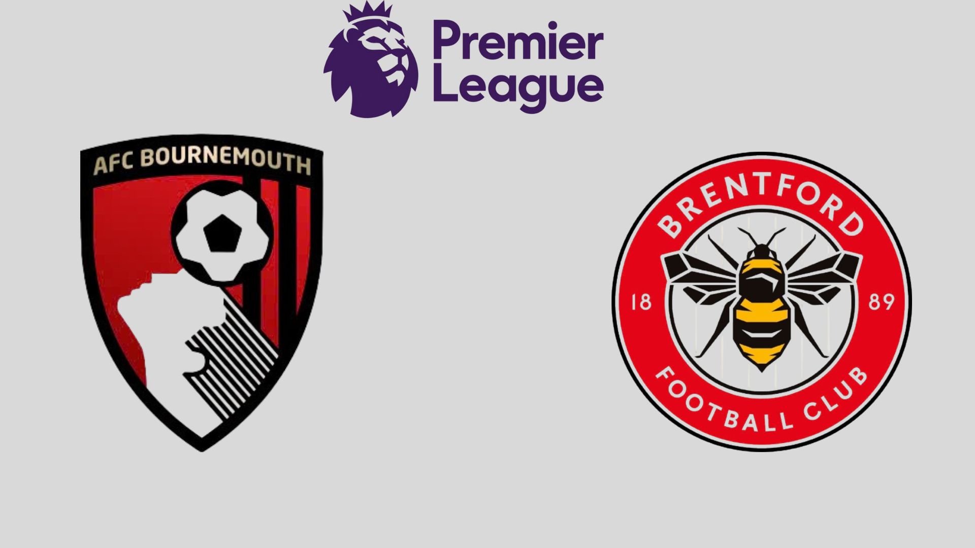 Bournemouth face Brentford in the Premier League. Graphics: Van An