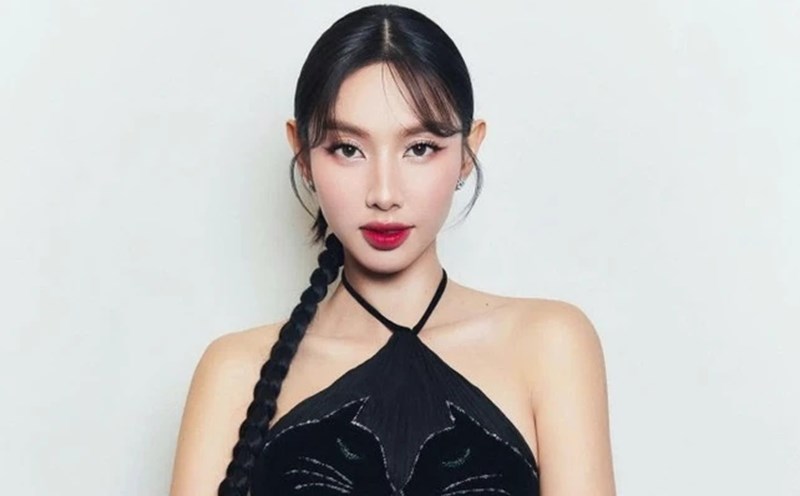 Miss Thuy Tien. Photo: Sen Vang.