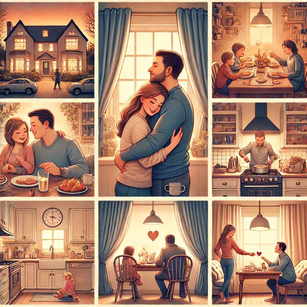 Always respect and share with each other to help keep the couple's affection close and lasting. Photo: AI