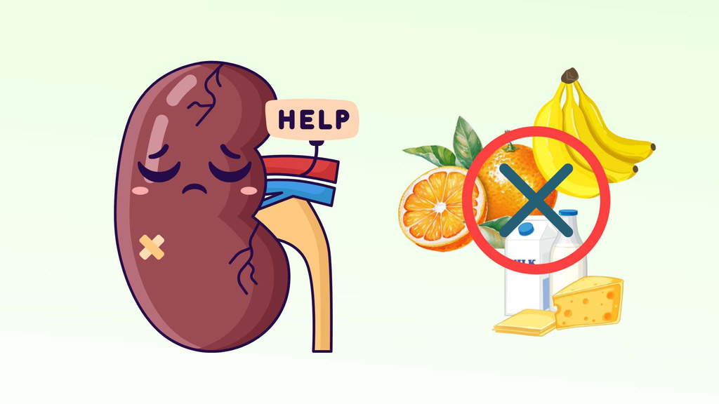 3 potassium-rich foods that people with kidney disease should avoid. Graphics: Dinh Dinh