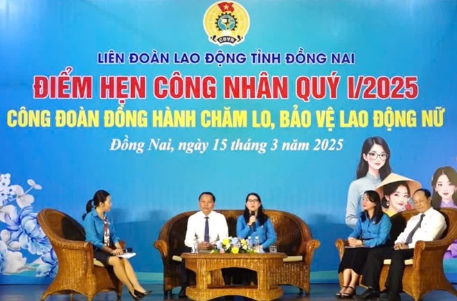 Điểm hẹn công nhân đồng hành chăm lo bảo vệ lao động nữ