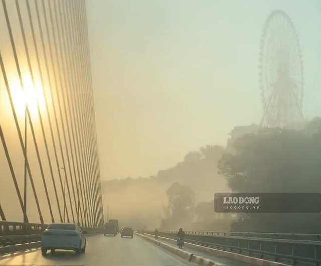 Weather forecast for the Northern and Central provinces will turn cold when cold air flows in from the night of March 15. Photo: Doan Hung