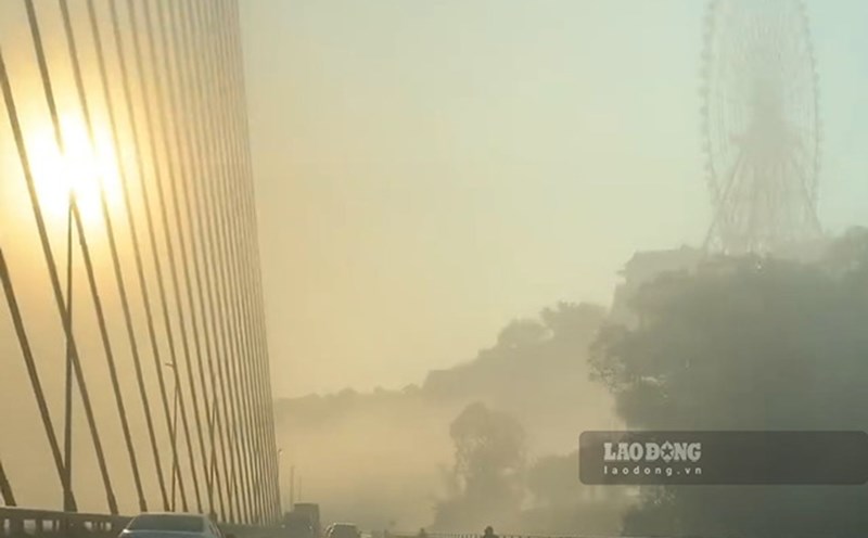 Weather forecast for the Northern and Central provinces will turn cold when cold air flows in from the night of March 15. Photo: Doan Hung