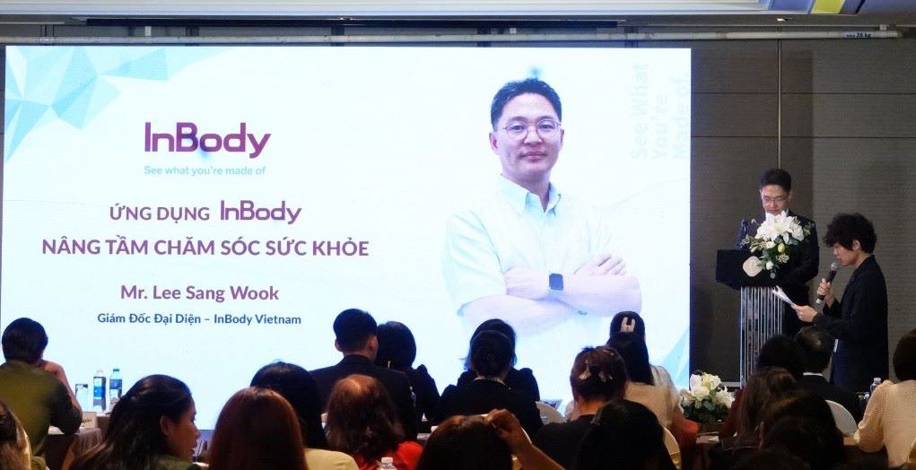 InBody Vietnam representative hopes that InBody's advanced technology will effectively support experts and doctors in diagnosing, developing treatment regimens... in the medical field. Photo: Nguyen Dang