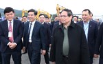Prime Minister attends the groundbreaking ceremony and launching the emulation of the Lao Cai - Vinh Yen 500kV project