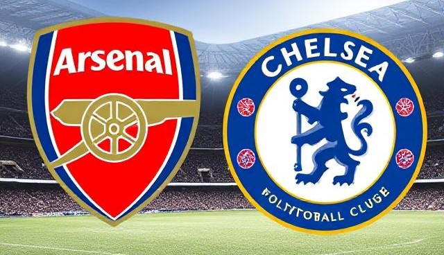 In the highlight match of round 29 of the Premier League, Arsenal faced Chelsea at Emirates Stadium. Photo: Graphics by AI