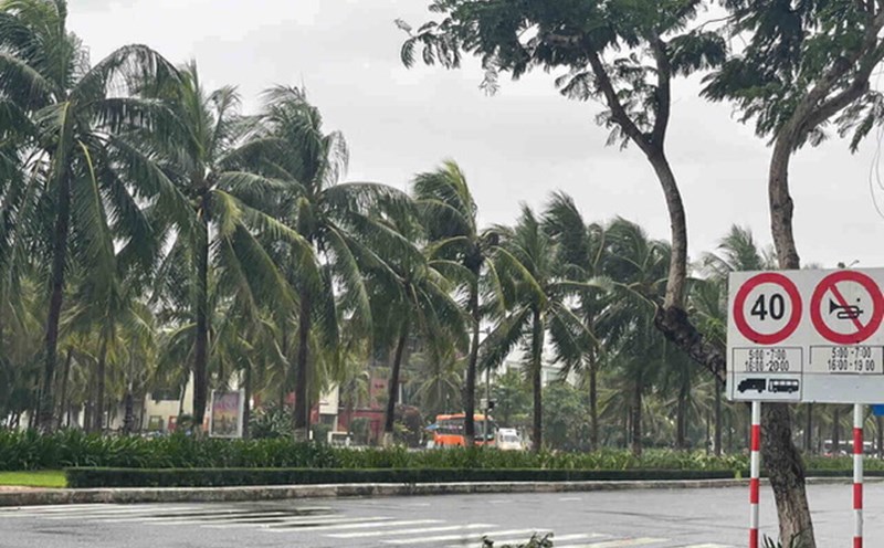 Weather forecast for the Central region is rain due to the influence of cold air. Illustrative photo: Mai Huong