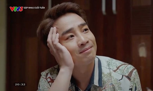 Đỗ Duy Nam trong tập 3 "Gặp nhau cuối tuần". Ảnh: Cắt từ video