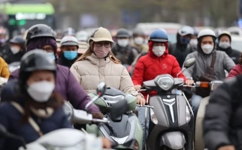 The end-of-season cold air will affect Vietnam from March 16, 2025. Photo: National Center for Hydro-Meteorological Forecasting