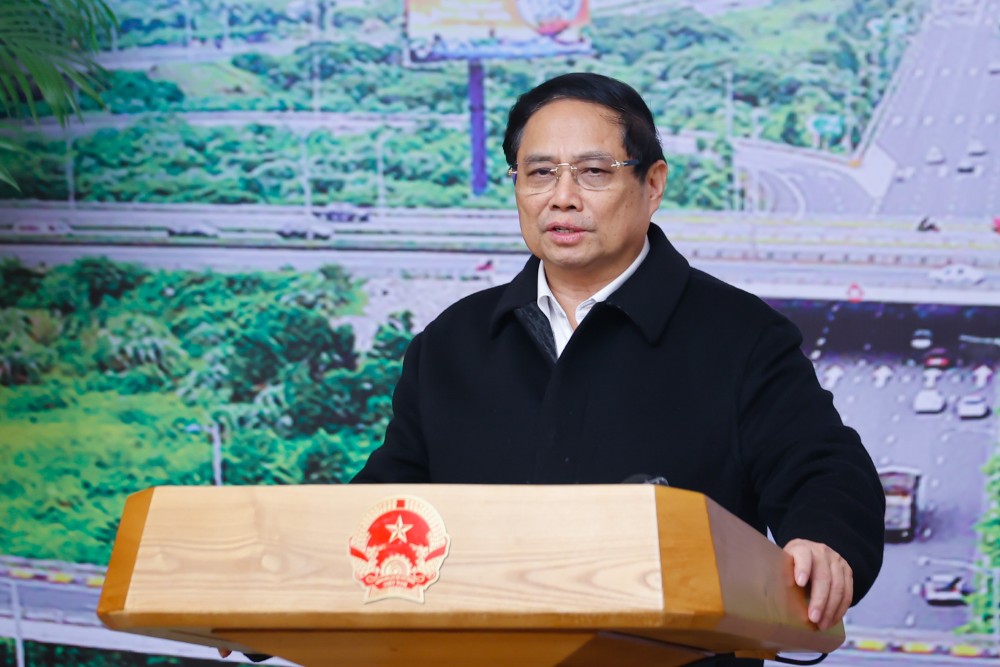 Politburo member and Prime Minister Pham Minh Chinh is the Head of the Steering Committee for important national railway projects. Photo: VGP