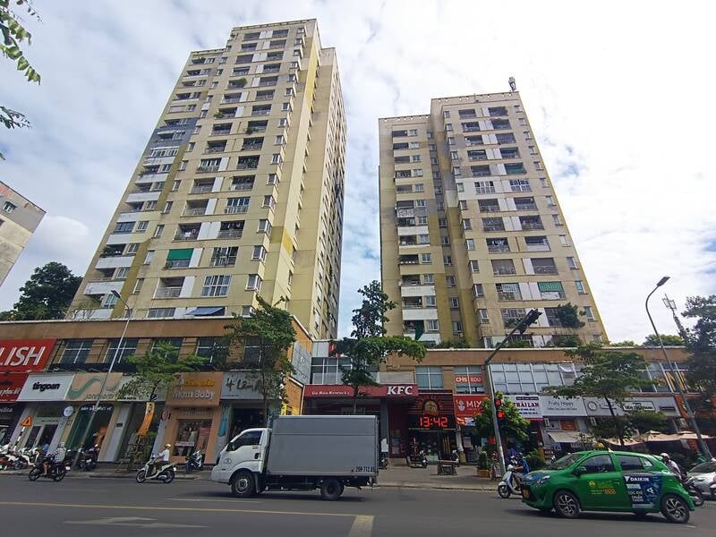 Apartment rental prices in central districts of Hanoi are increasingly expensive. Photo: Thu Giang