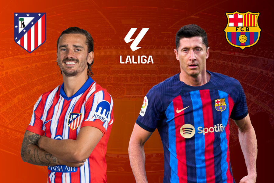 Atletico Madrid will face Barcelona in La Liga. Graphics: Duong Anh