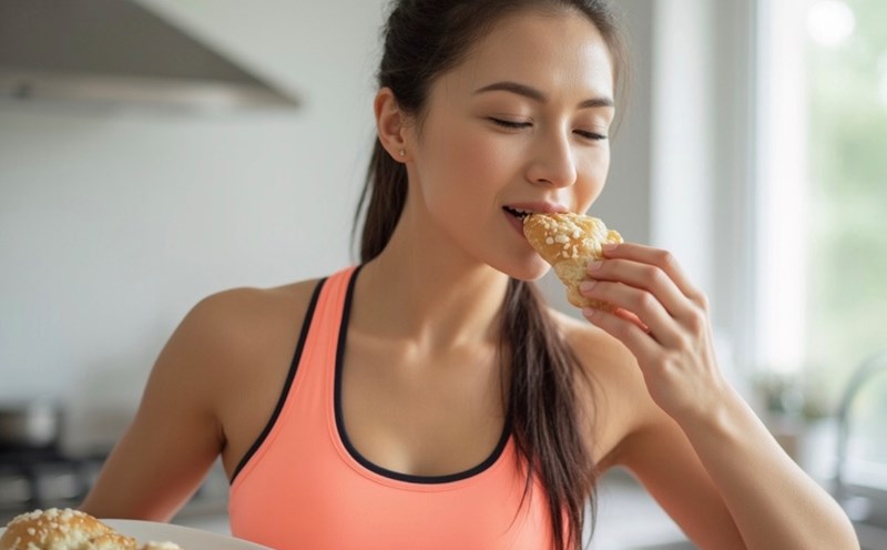 Eating enough protein and healthy fats helps reduce cravings for sweets. Photo created by AI