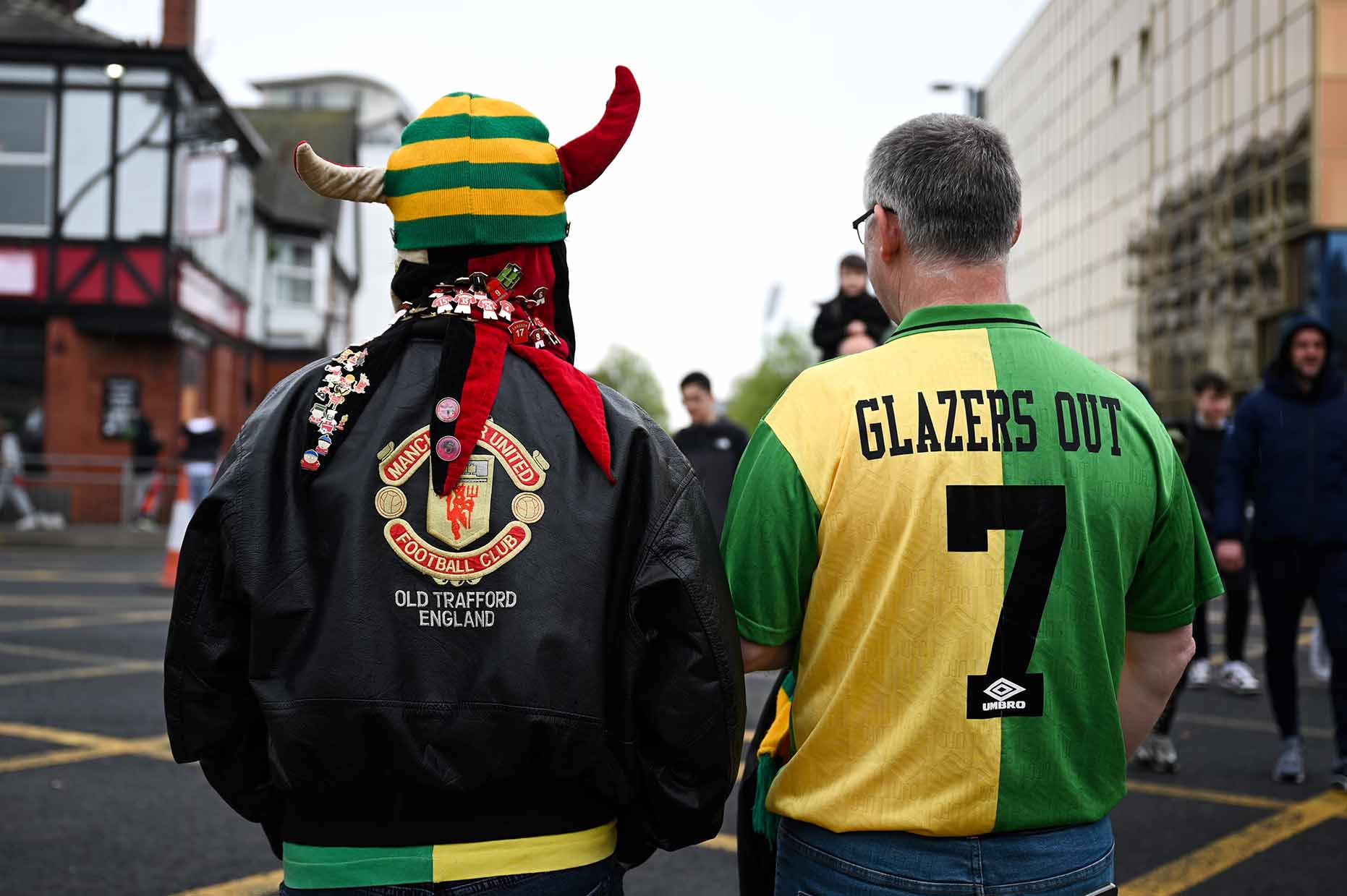 The wave of protests against the Glazer has decreased significantly in recent times. Photo: AFP