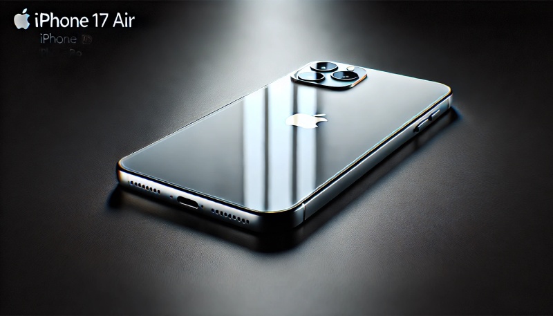 The iPhone 17 Air could be the thinnest iPhone model ever. Illustrative photo created by AI