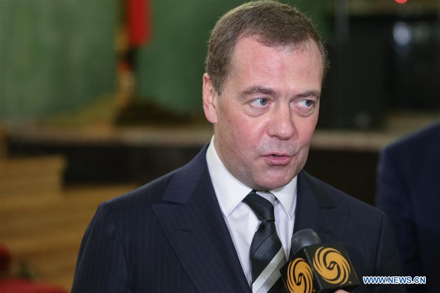 Deputy head of the Russian Security Council Dmitry Medvedev. Photo: Xinhua