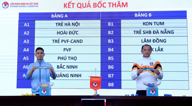 draw for the 2025 National Second Division schedule. Photo: VFF