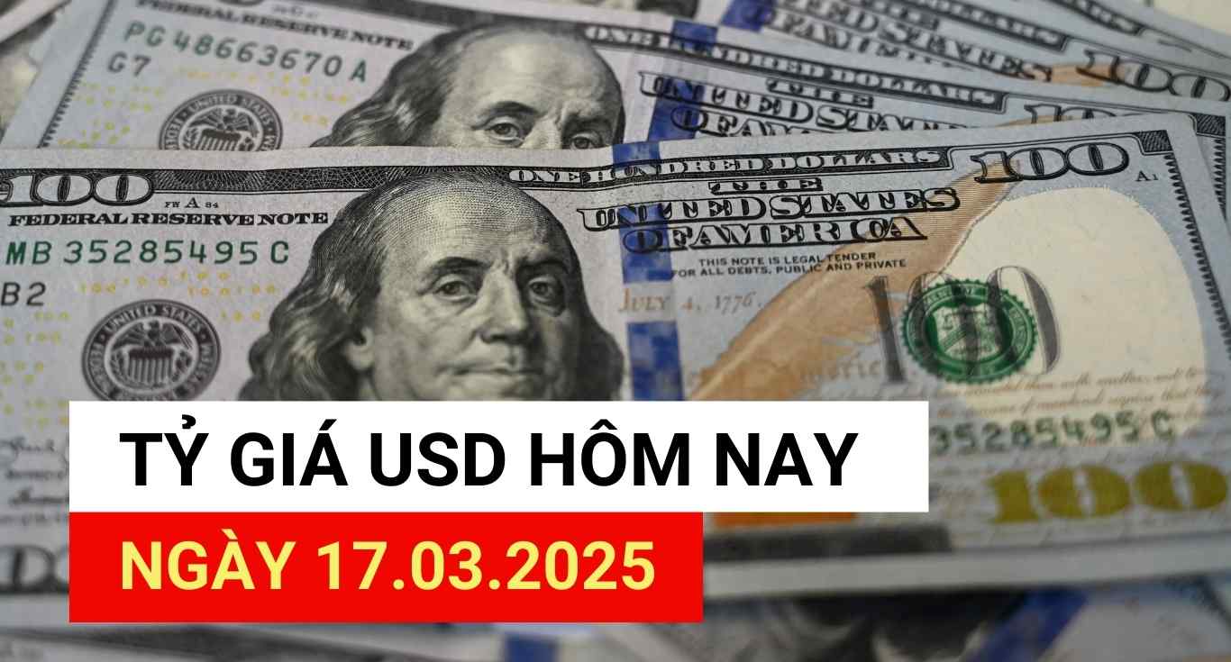 USD exchange rate today, March 17, 2025.