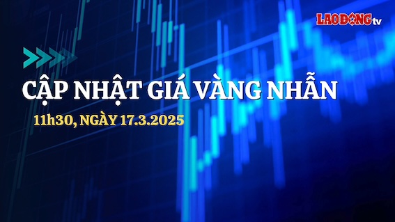 Gold ring price on the morning of March 17 continued to increase.