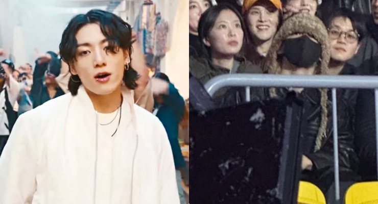 BTS' Jungkook is said to support aespa. Photo: Cut clip.